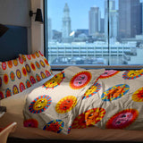 Original therapy blanket - cotton cover beige with sun