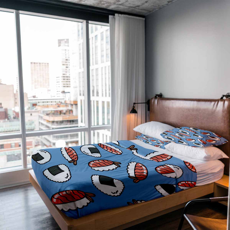 Therapy blanket bedding set with sashimi