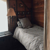 Original therapy blanket - cotton cover with orange circles