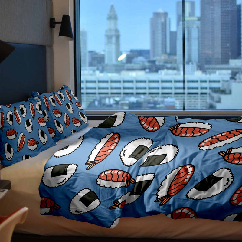 Therapy blanket bedding set with sashimi