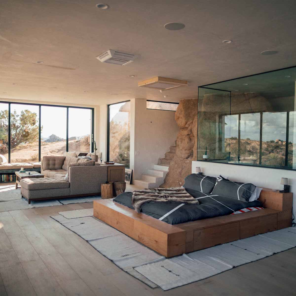 Original therapy blanket - cotton cover dark gray with white stripe