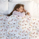 Original therapy blanket - cotton cover unicorn