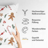 Health pillows for a white Christmas