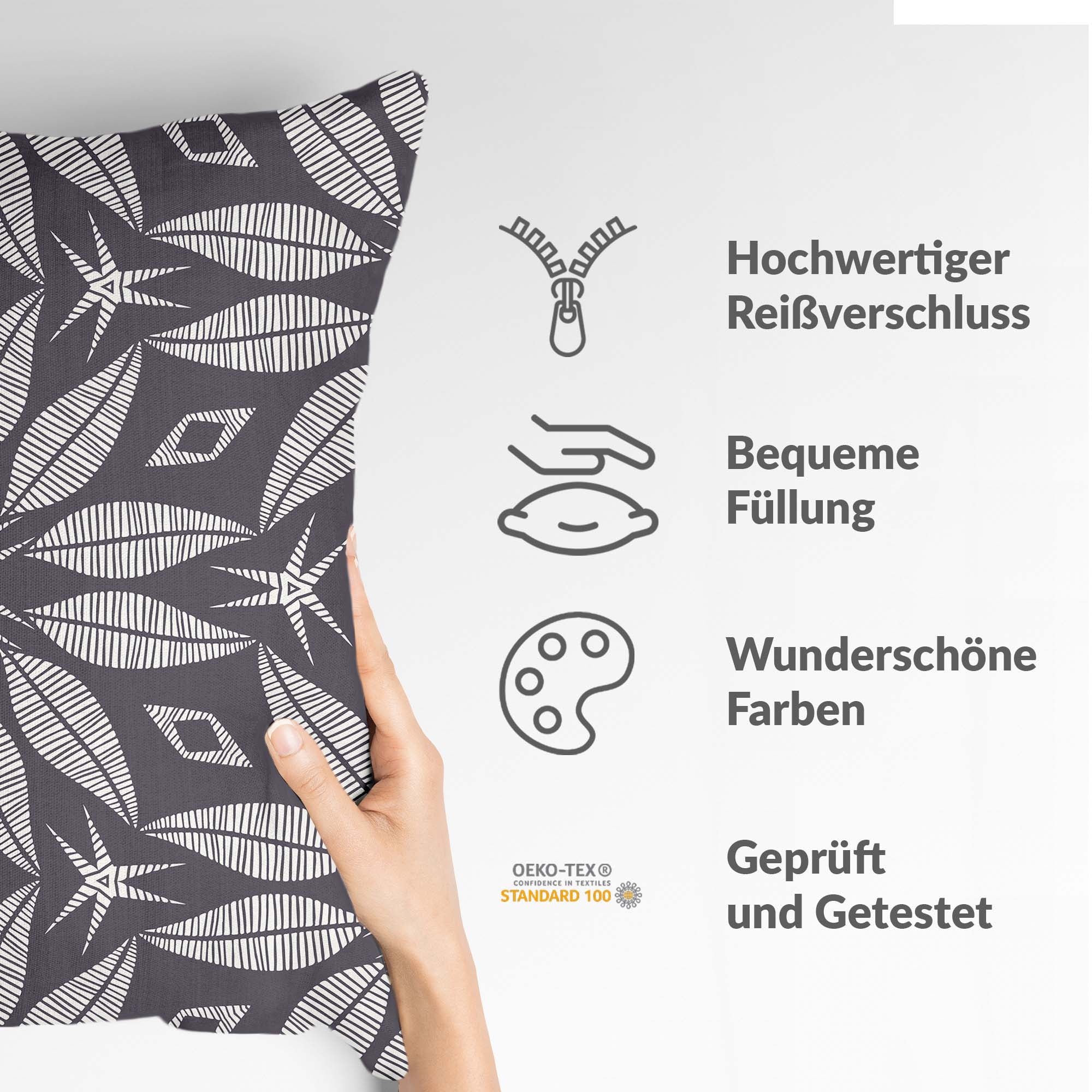 Coussin de santé avec grande fleur