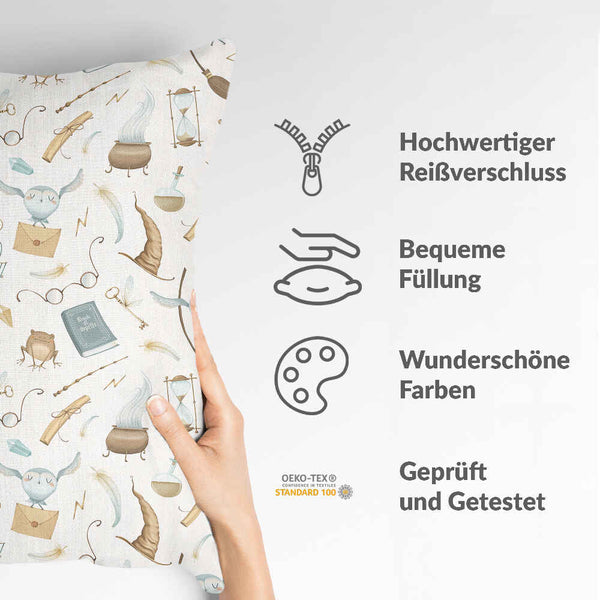 Health pillow white magical things