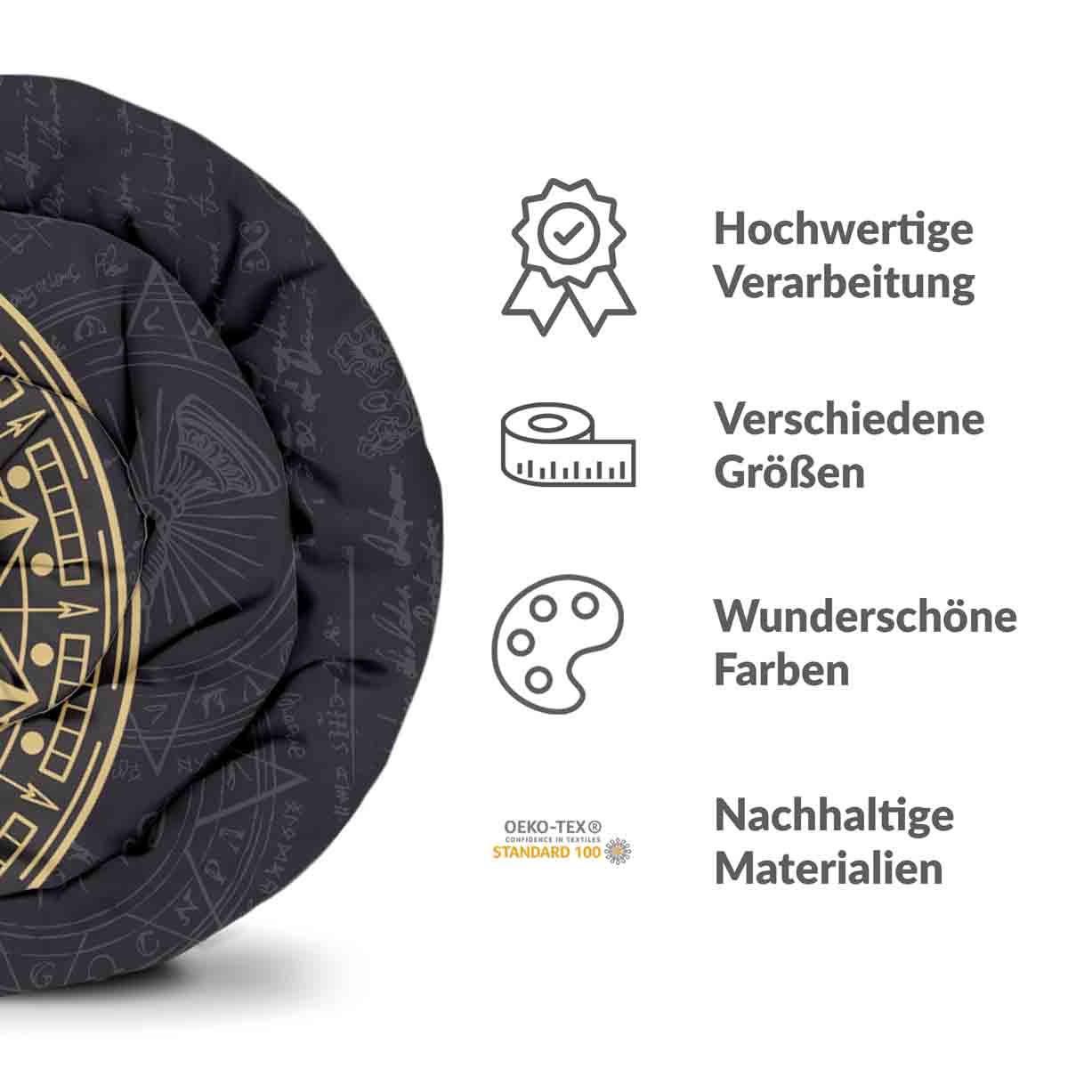 Couette de thérapie Ensemble de literie Mystique Mandala