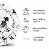 Original therapy blanket - cotton cover white superheroes