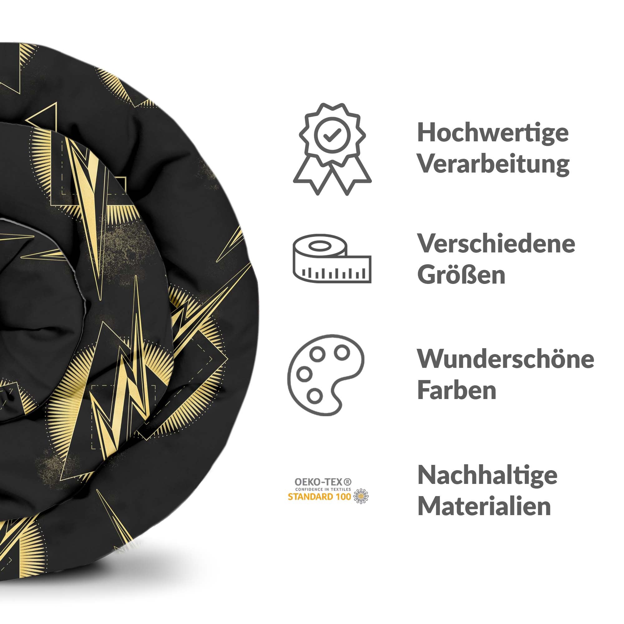 Therapy blankets bedding set yellow lightning