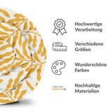 Therapy blanket and bedding set with yellow branches