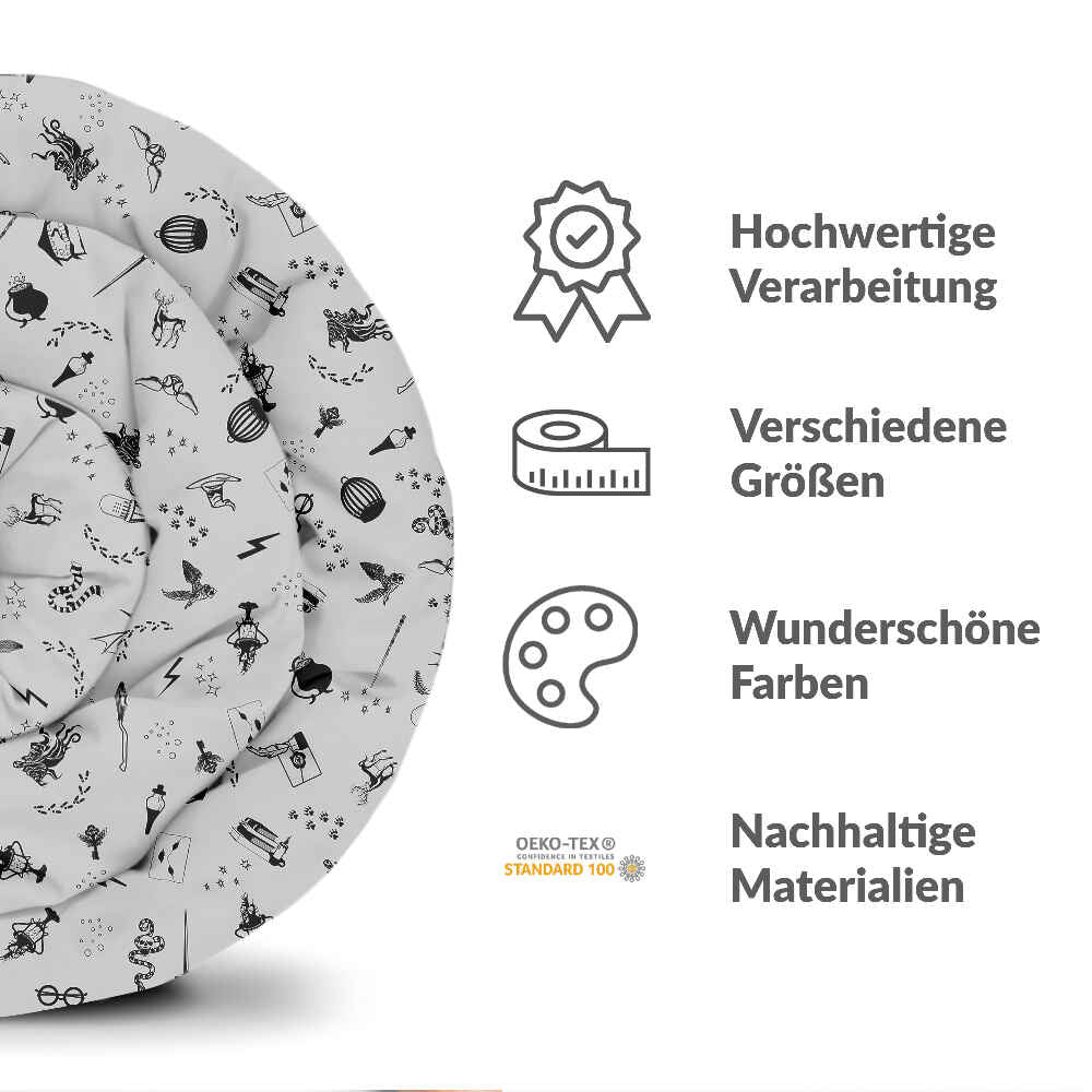 Therapy blankets bedding set gray magic