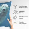Health Pillow Blue with Polar Bear