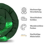 Original therapy blanket - cotton cover green matrix DNA
