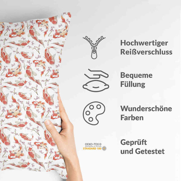Health Pillow Carp Orange
