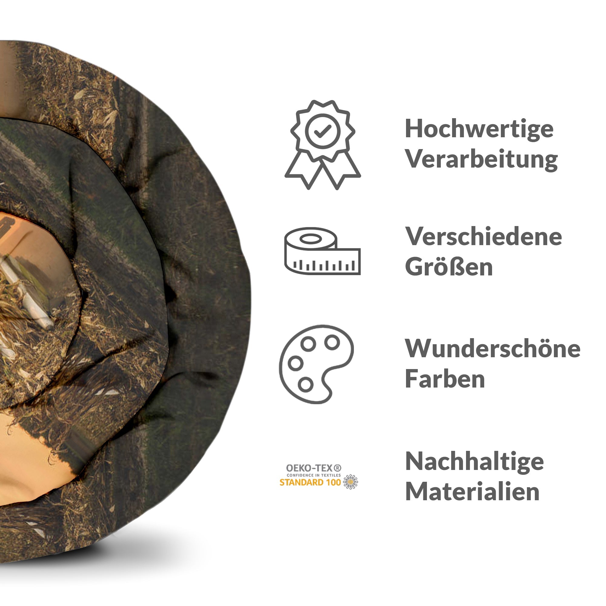 Therapy blankets bedding set brown threshing machine