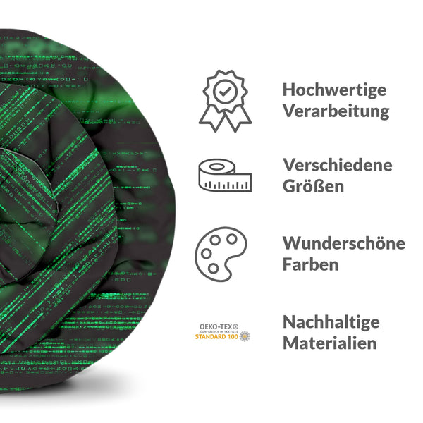 Original therapy blanket - cotton cover Matrix in green
