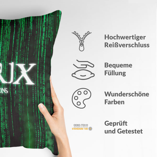 Matrix health pillow in green
