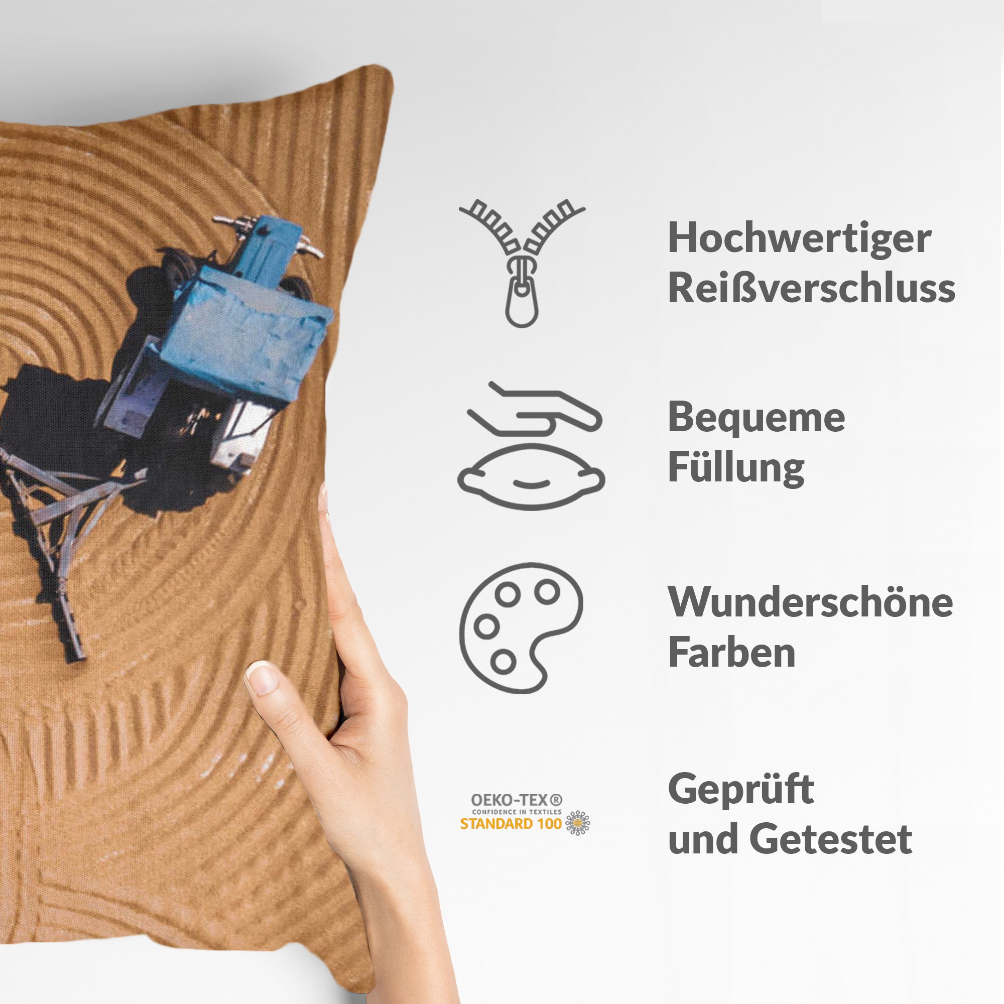 Coussin de santé Cercles dans le champ