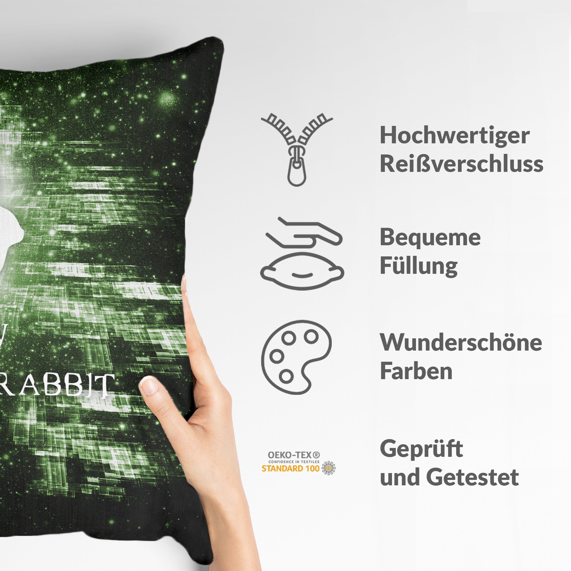 Coussin de santé Follow The Rabbit