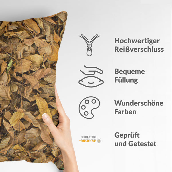 Health pillow leaf-shaped