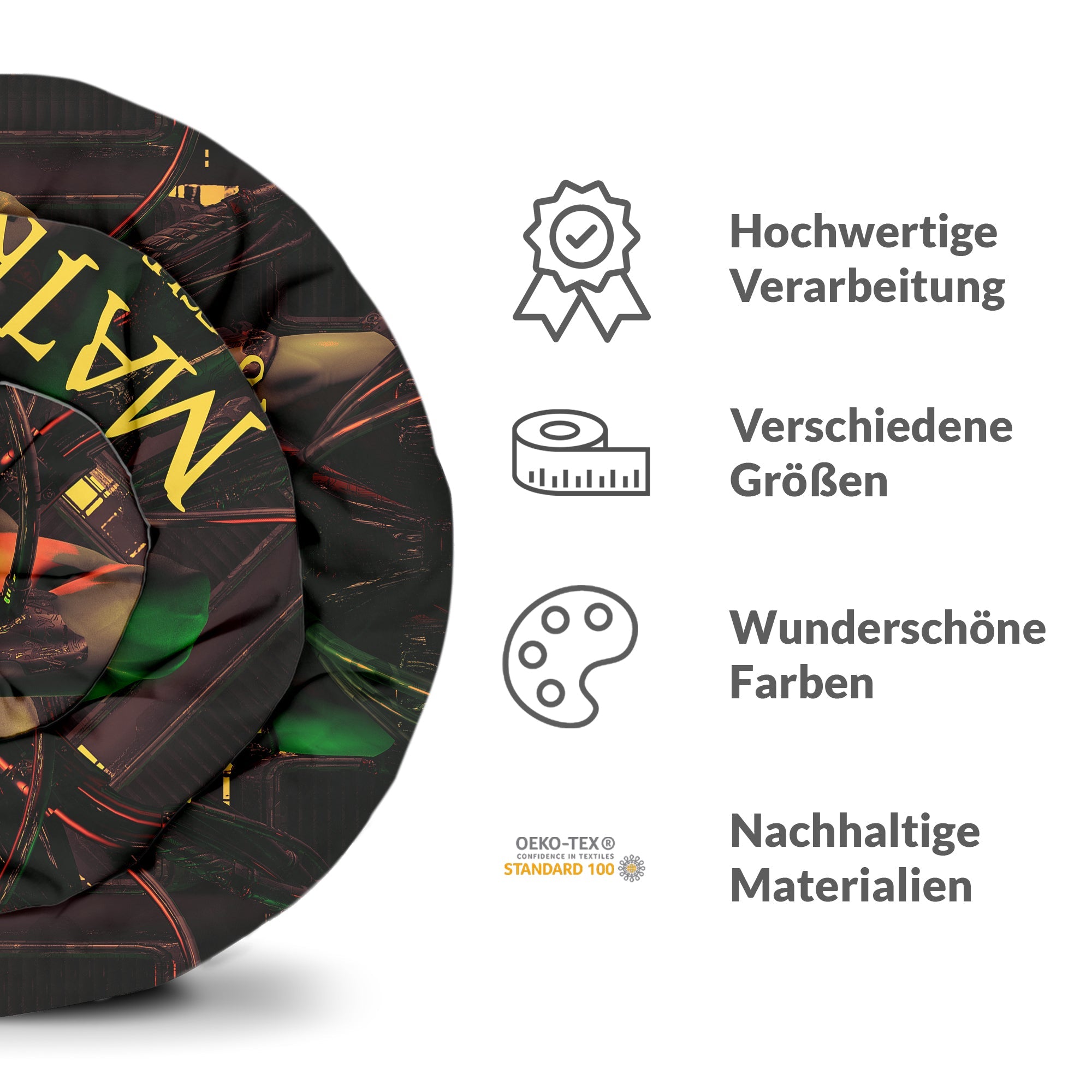 Therapy blankets bedding set brown matrix