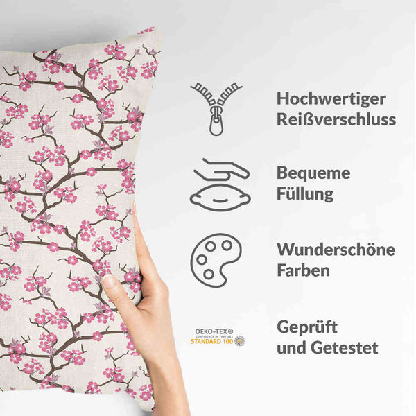 Health pillow Japanese cherry blossom