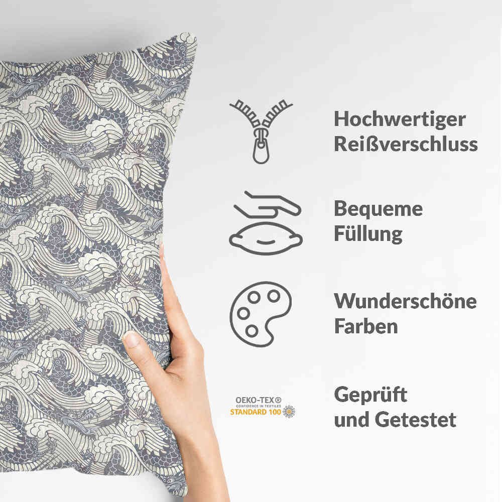 Health pillow stormy sea