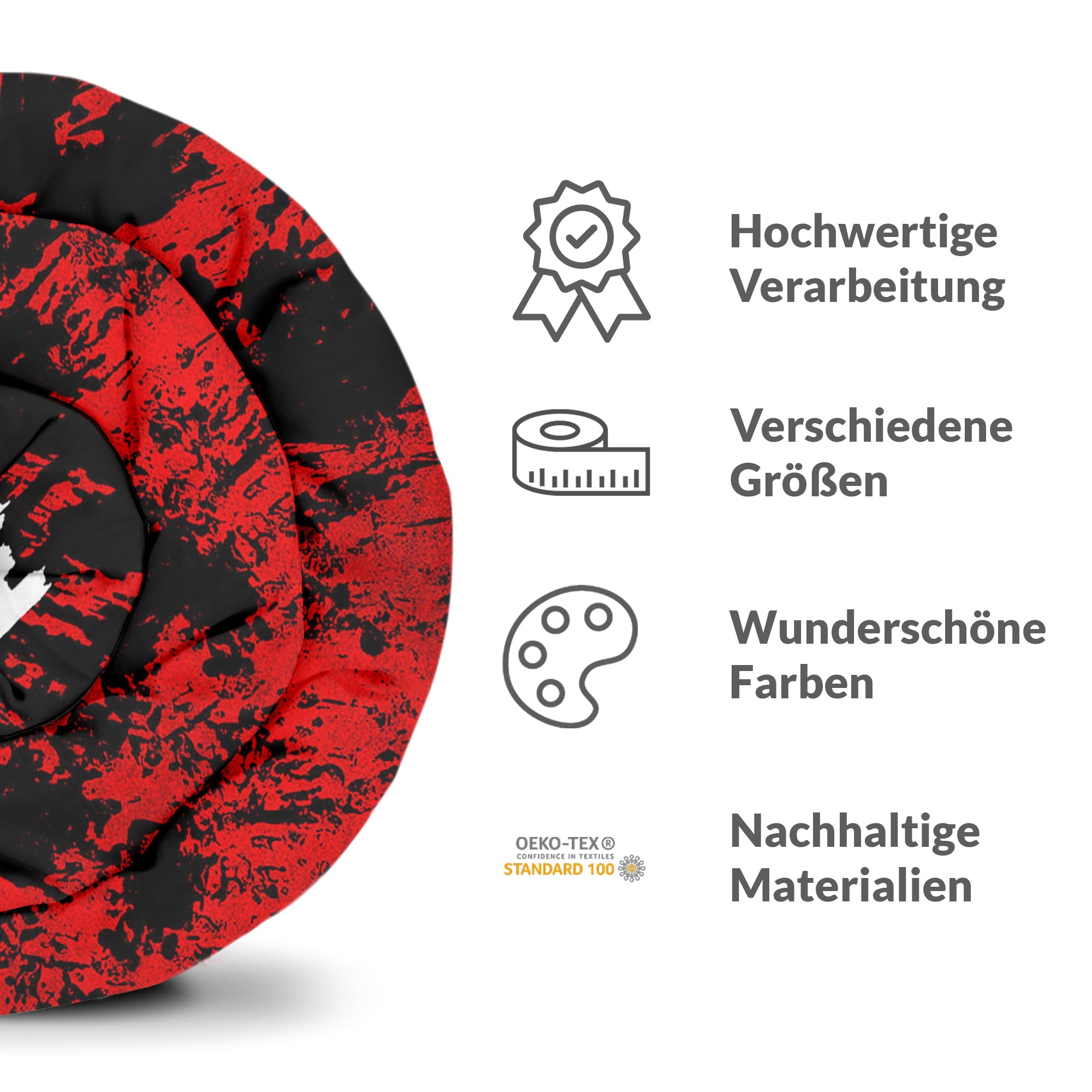 Original therapy blanket - cotton cover black joker face