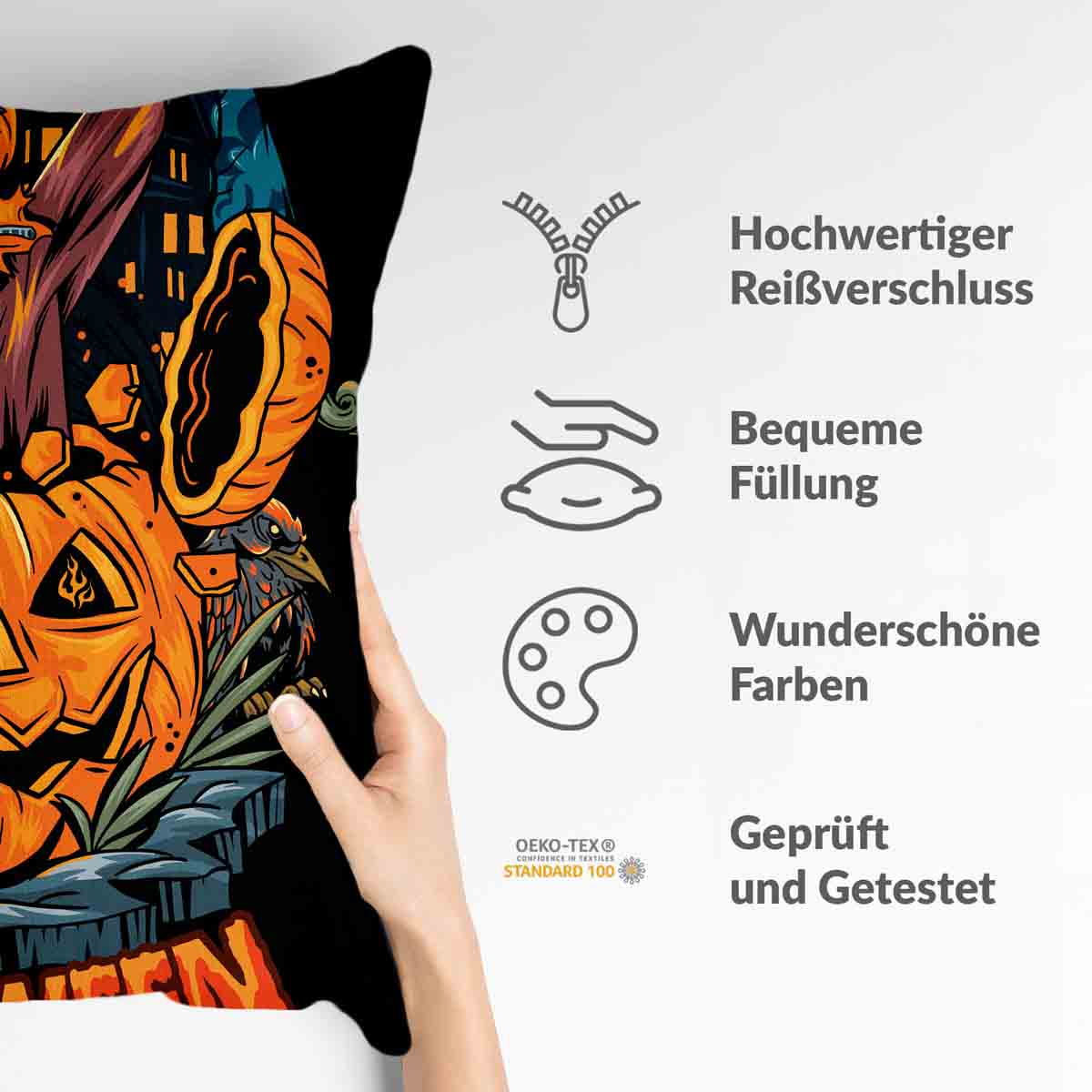 Health Pillow Halloween Pumpkin
