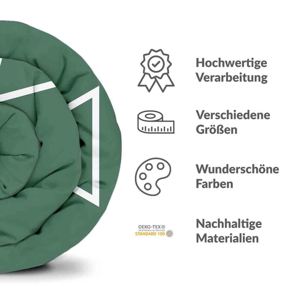 Original therapy blanket - cotton cover cover Dalgona shapes