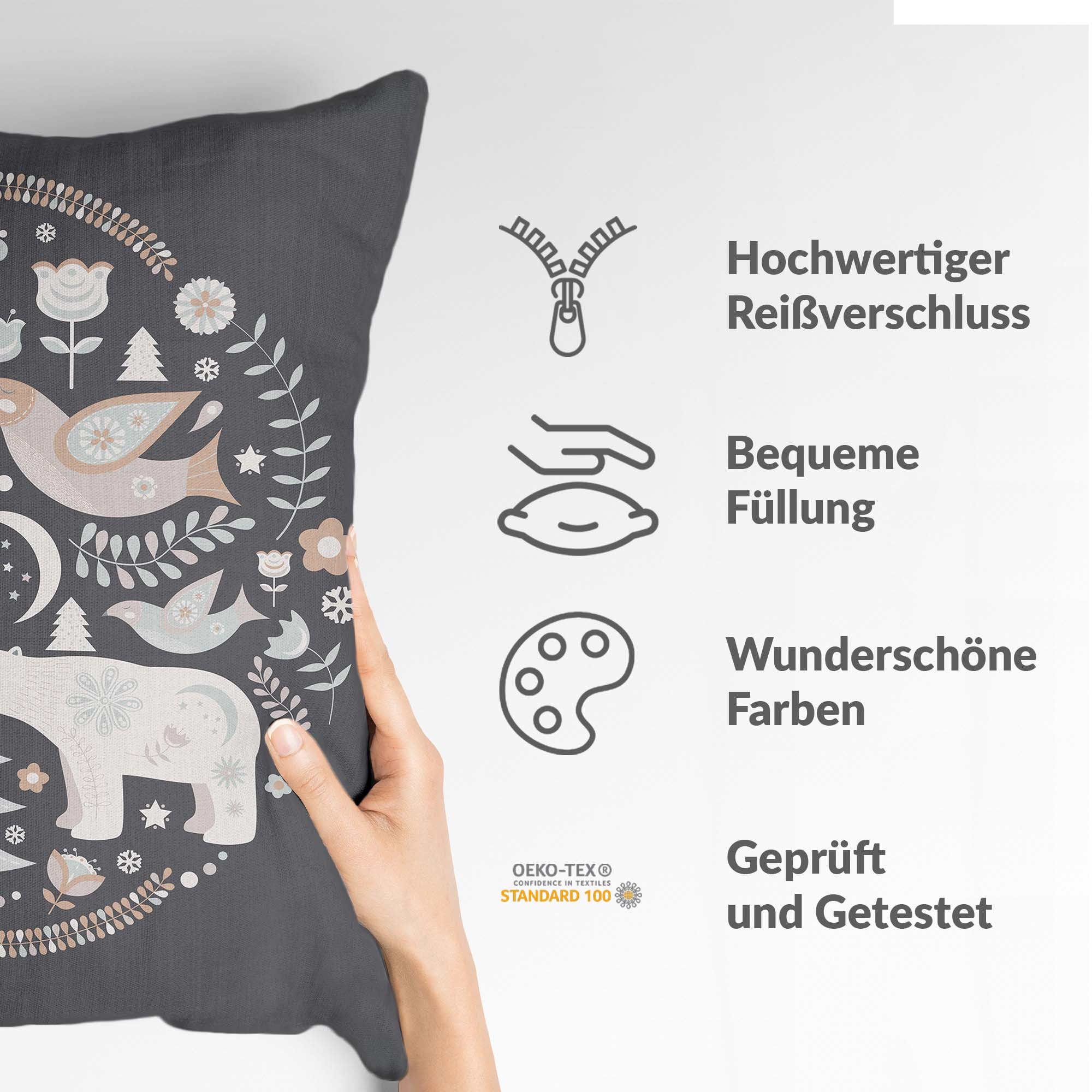 Coussin de santé Noël à Moscou