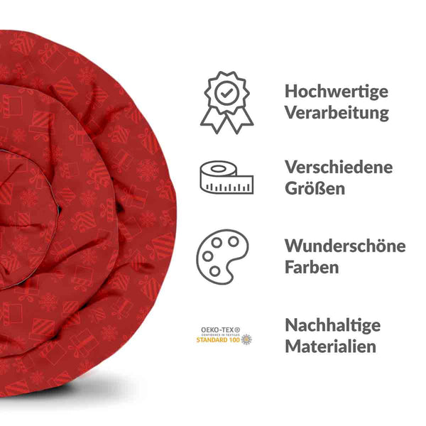 Therapy blankets bedding set red gifts