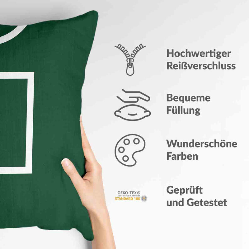 Dalgona-shaped health pillows
