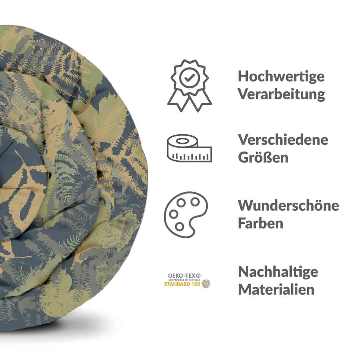 Ensemble de literie avec couverture thérapeutique forêt