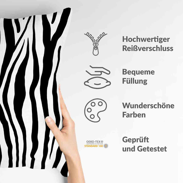 Health Pillow Zebra Print