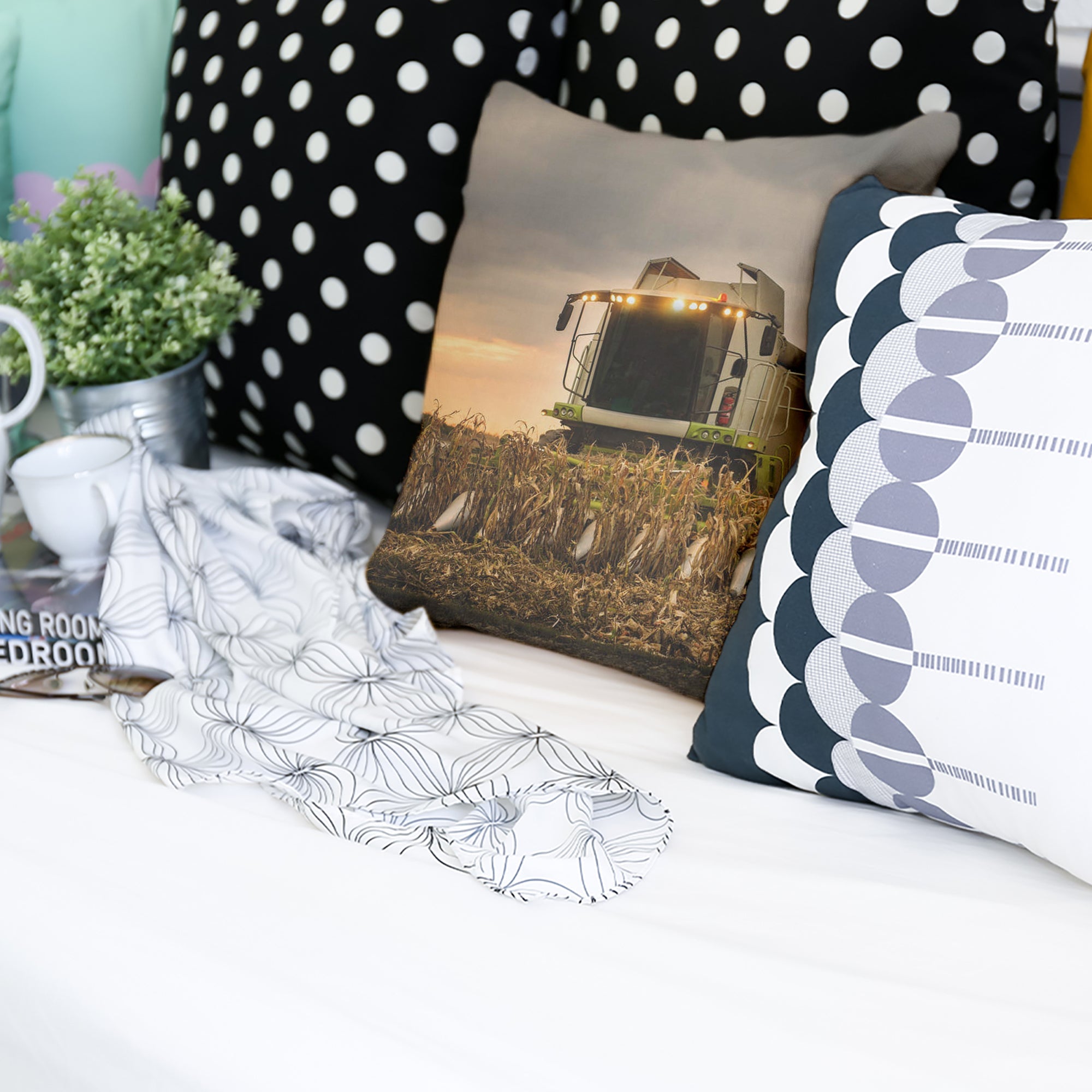 Coussin de santé Braun Dreschmaschine