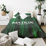 Original therapy blanket - cotton cover Matrix in green