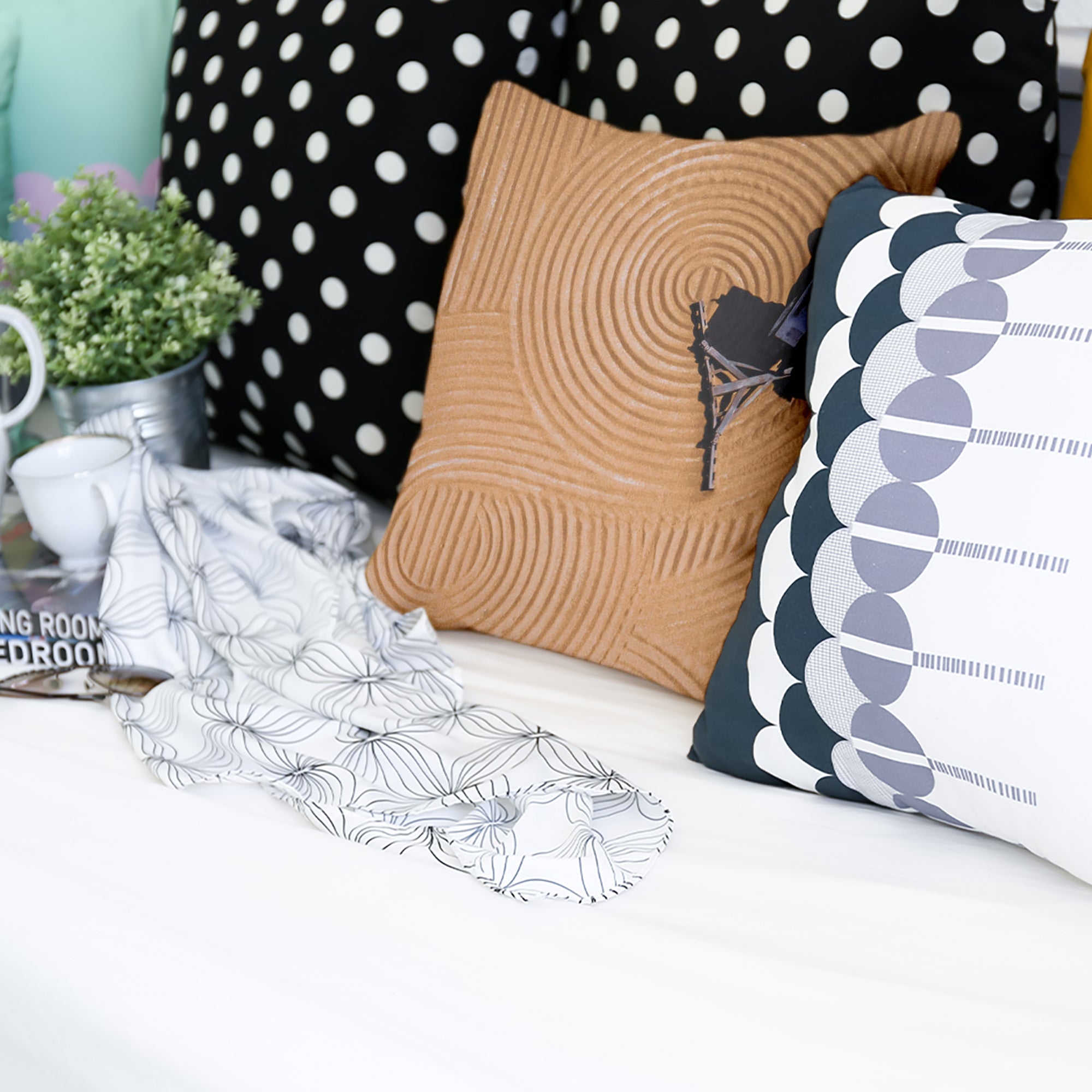 Coussin de santé Cercles dans le champ