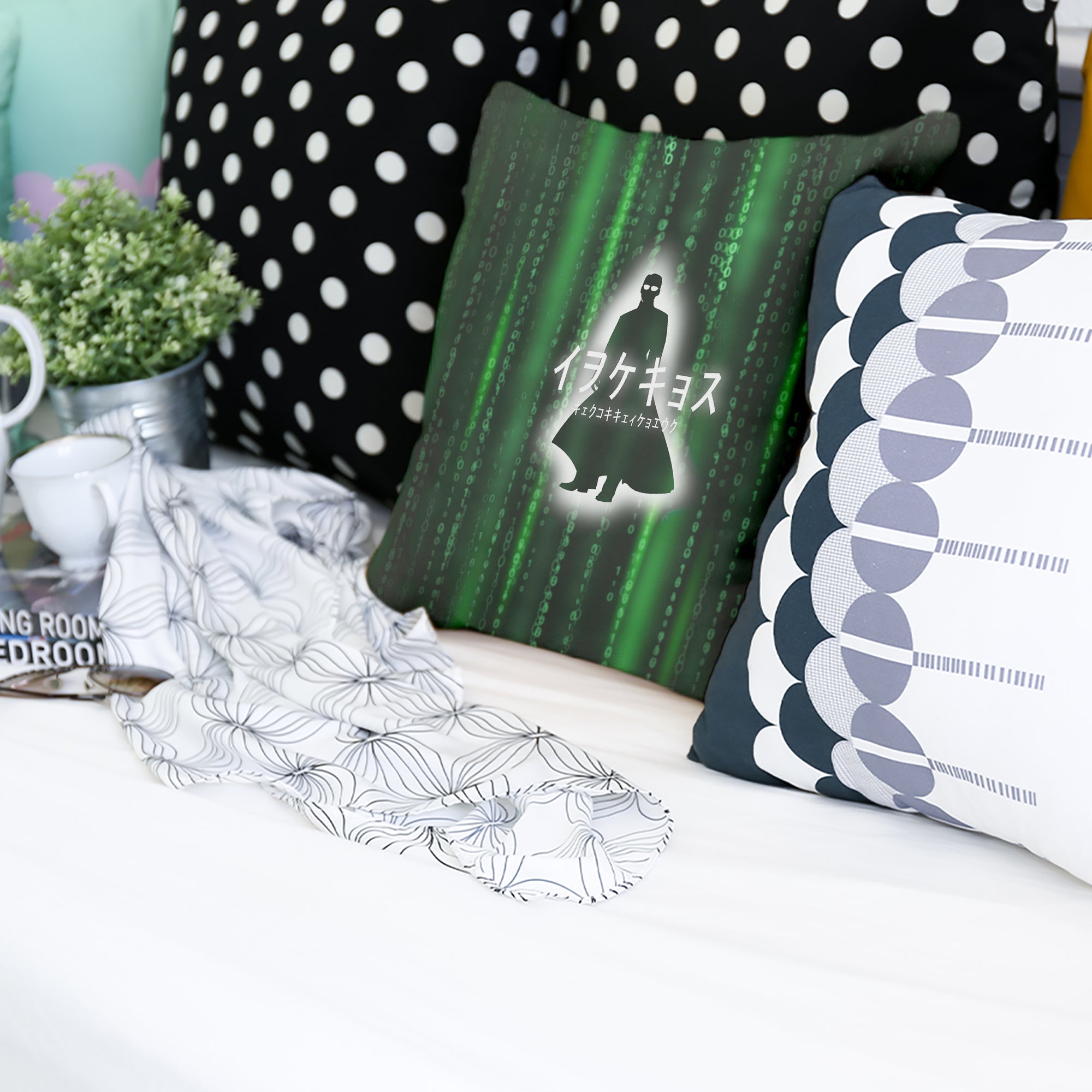 Coussin de santé Code numérique vert