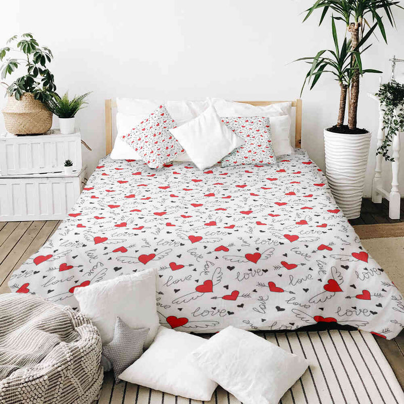 Original therapy blanket - cotton cover Love gives wings