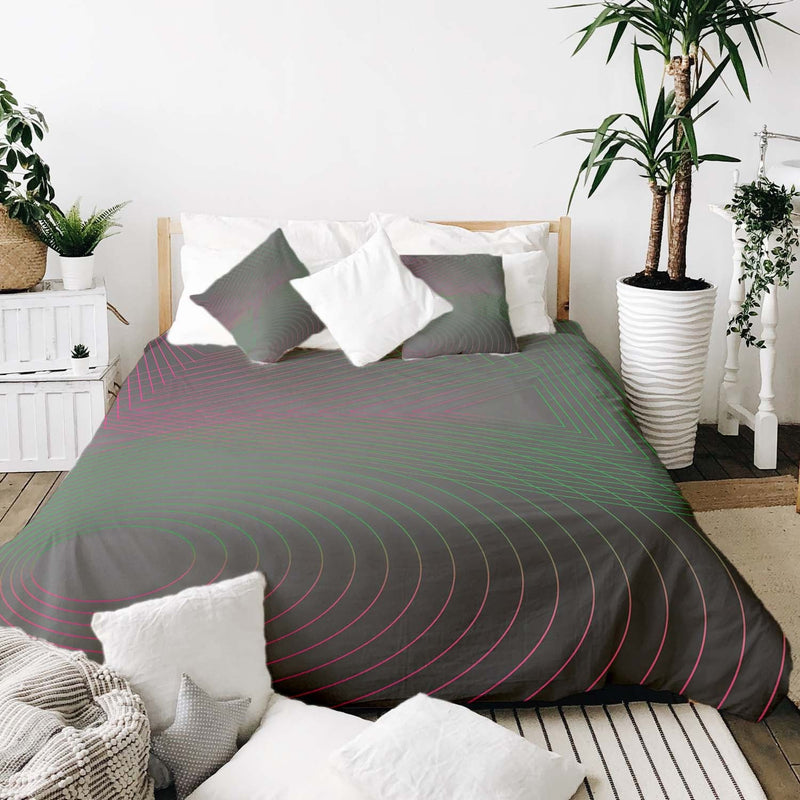 Original therapy blanket - cotton cover gradient shapes