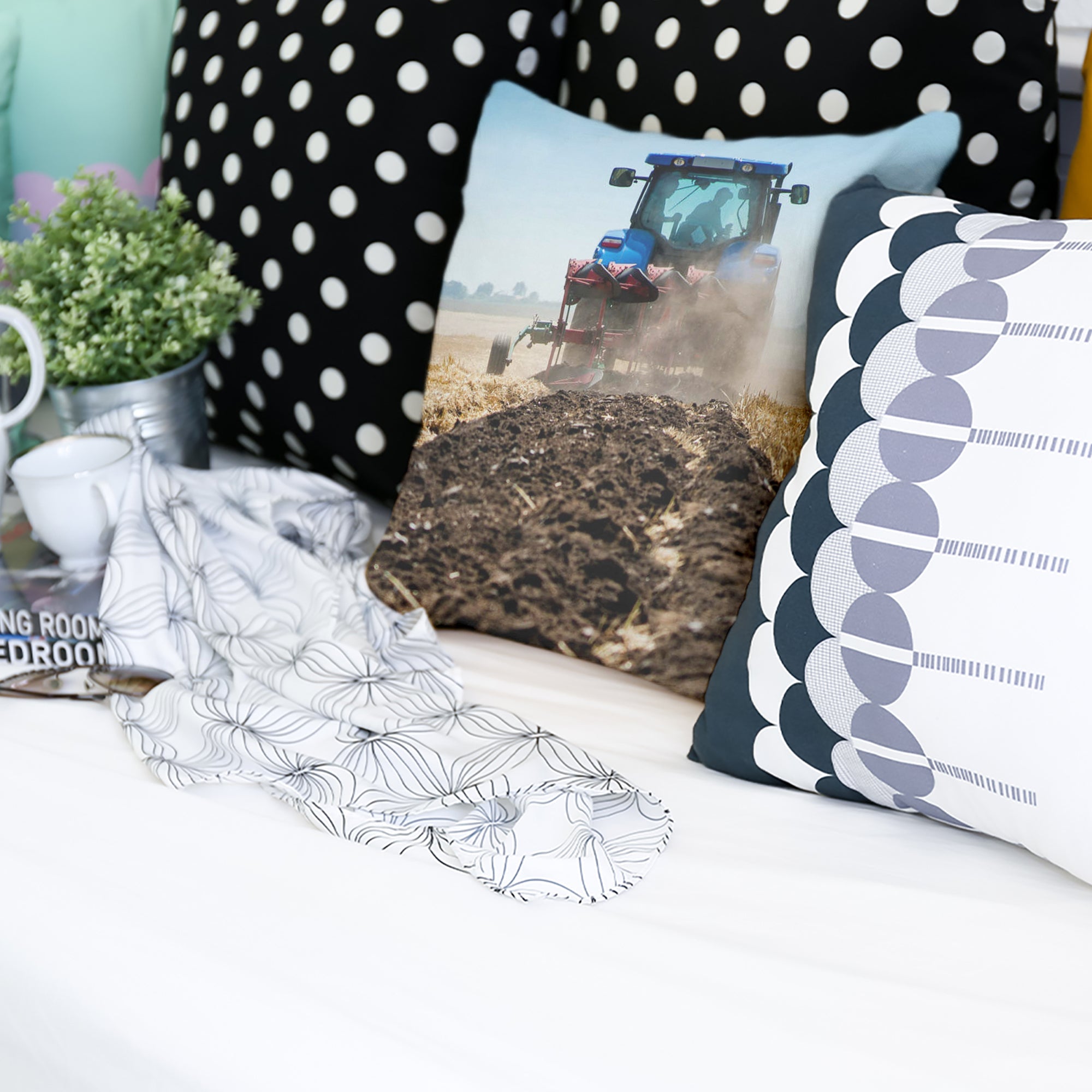 Coussin de santé agriculture céréalière