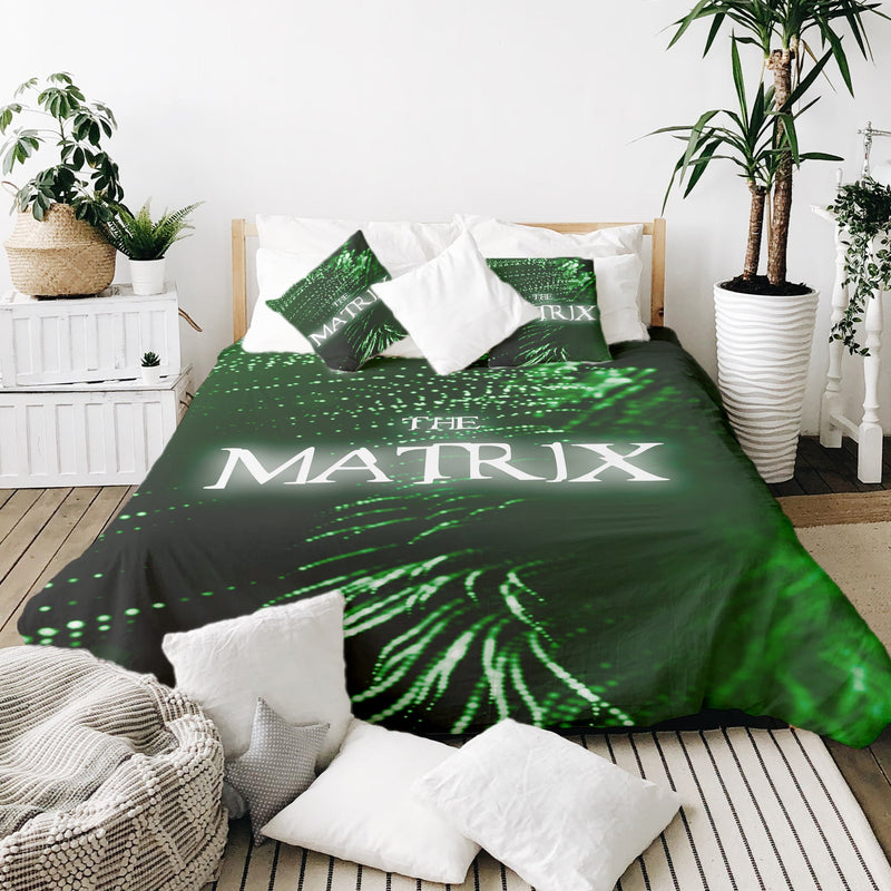 Original therapy blanket - cotton cover green The Matrix