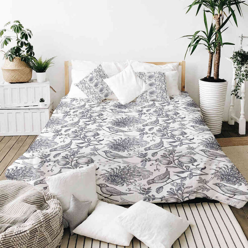 Original therapy blanket - cotton cover gray spring