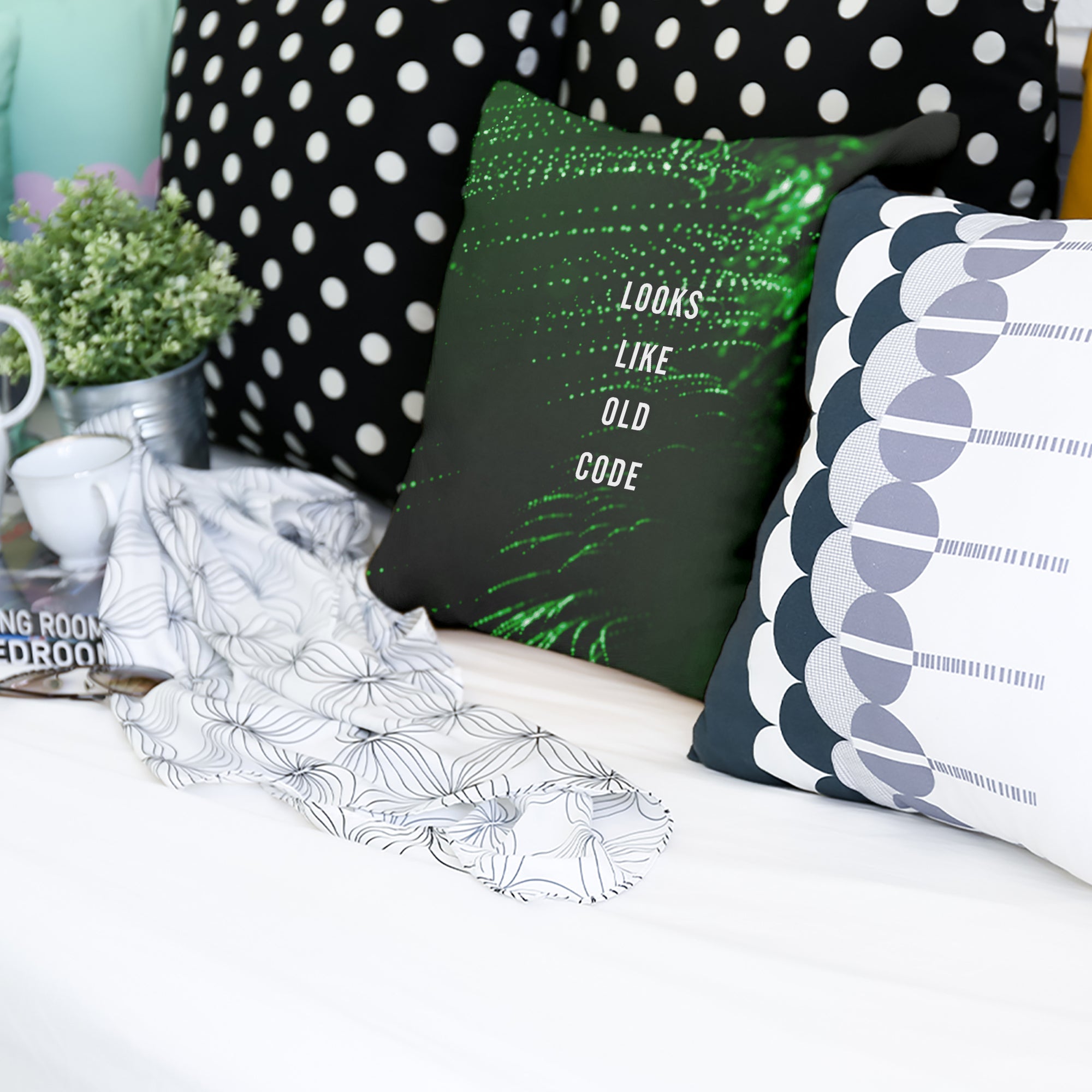 Health Pillow Green Looks Like