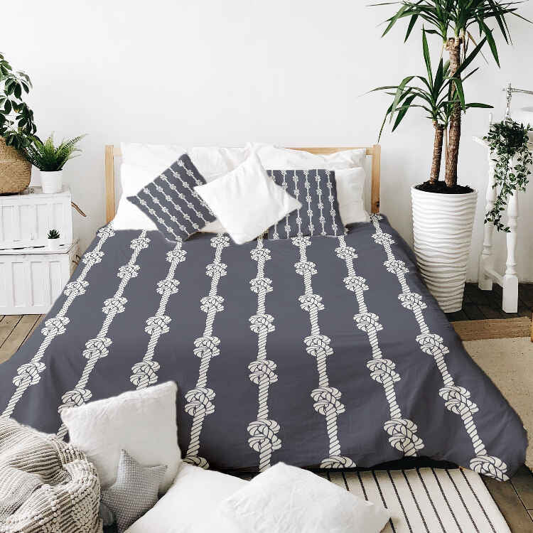 Original therapy blanket - cotton cover sailor knot