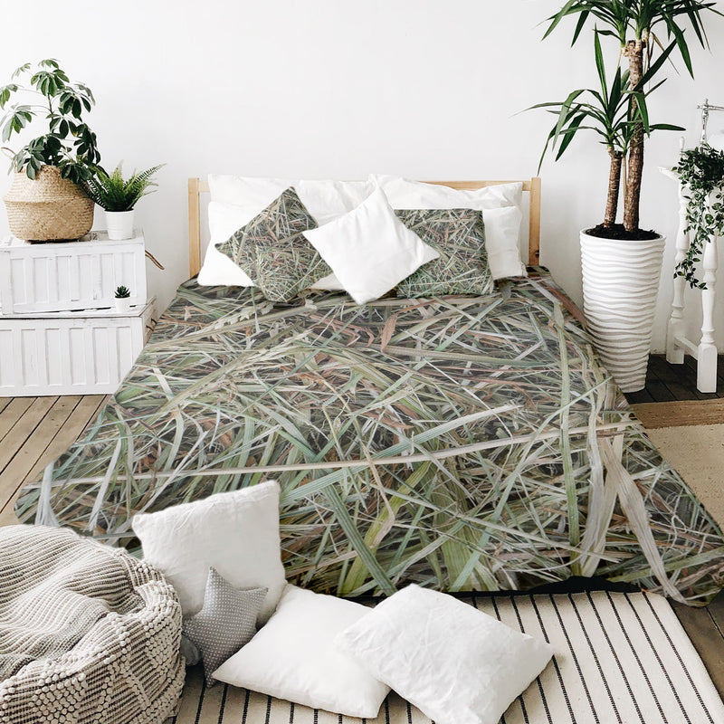Original therapy blanket - cotton cover white with straw