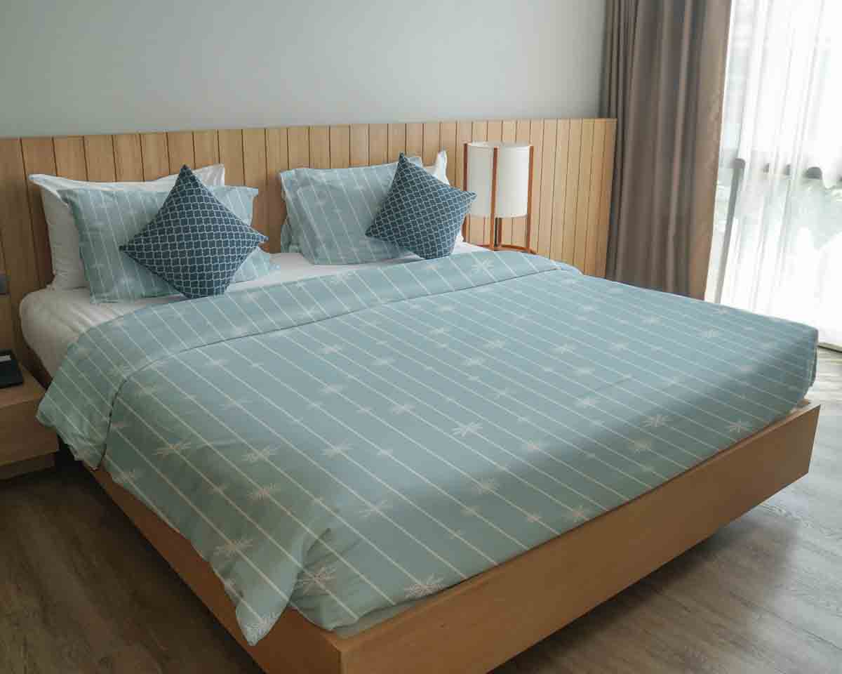 Couverture thérapeutique originale - Housse en coton Elsa étoiles