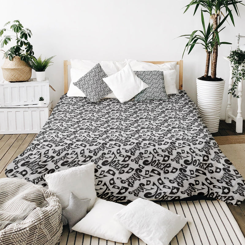 Original therapy blanket - cotton cover lettering in black Joker