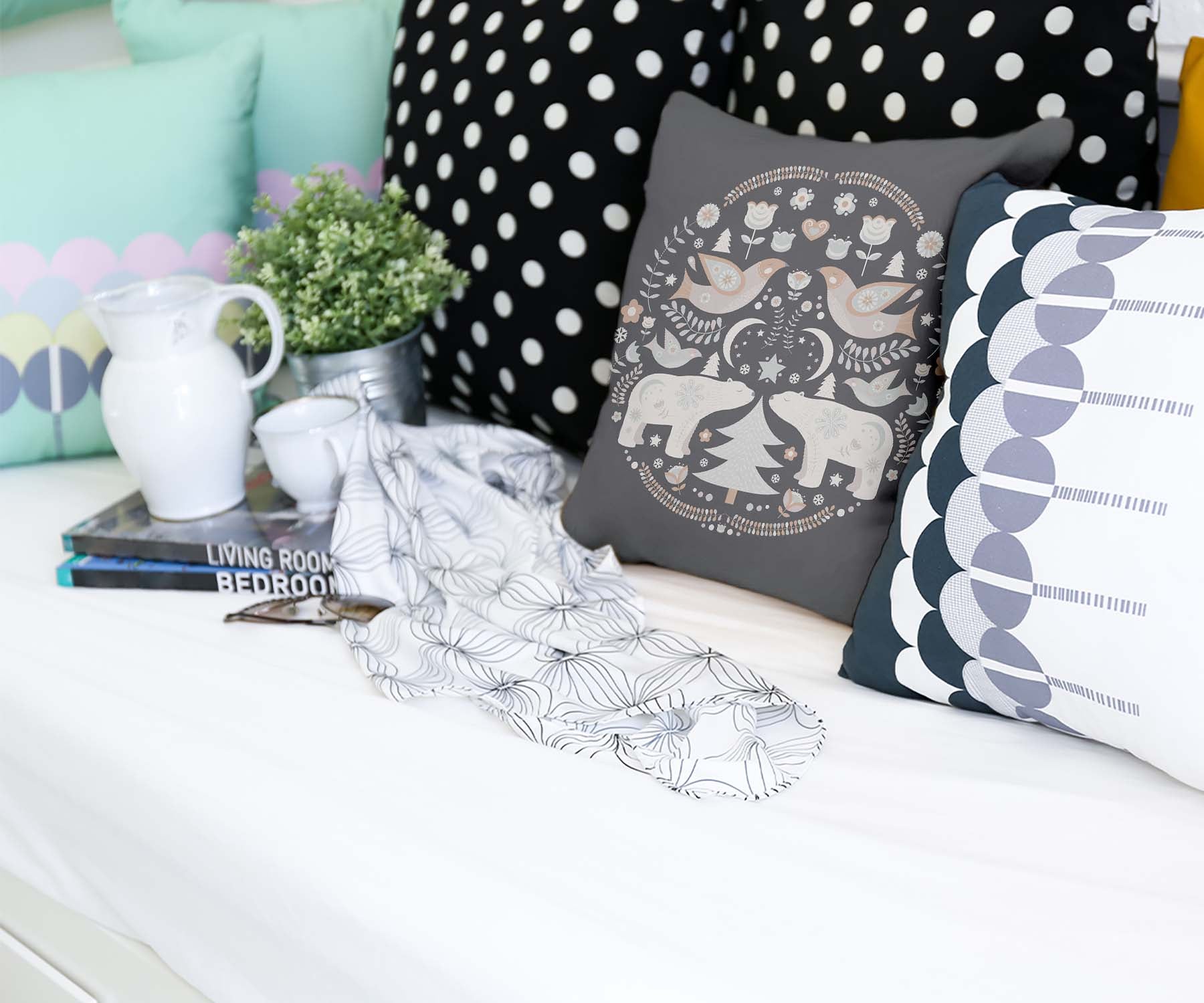 Coussin de santé Noël à Moscou