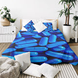 Original therapy blanket - cotton cover blue tablets